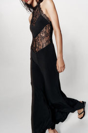 Robe nuisette en dentelle