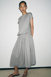 Robe midi en lin ZW Collection