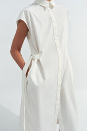 Robe chemise liens à nouer ZW Collection