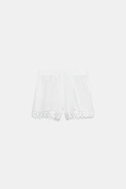 Short brodé en lin ZW Collection