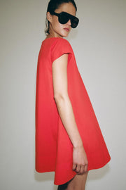 Robe courte en popeline ZW Collection