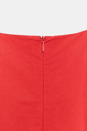 Robe courte en popeline ZW Collection