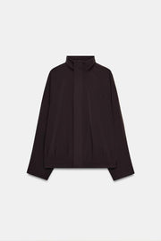 Bomber oversize à fermeture zippée