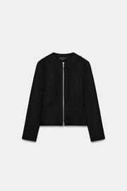 Blouson peplum doux