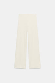 Pantalon droit texturé