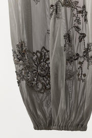 Pantalon bouffant brodé