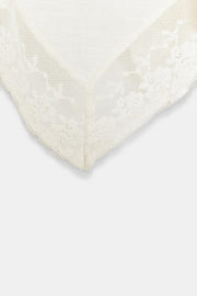 Top effet cape en dentelle