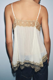 Top lingerie brodé ZW Collection
