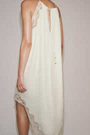 Robe contrastée en dentelle ZW Collection
