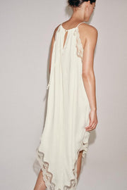 Robe contrastée en dentelle ZW Collection