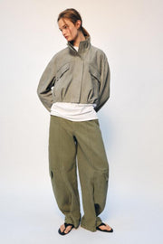 Veste en cuir suédé ZW Collection Édition limitée