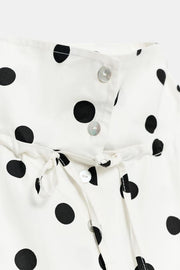 Veste à pois