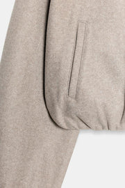 Blouson doux à capuche