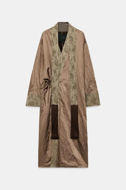 Kimono en jacquard effet foulard ZW Collection