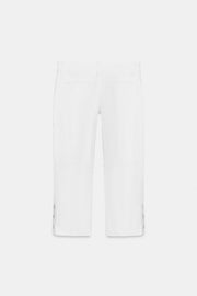 Jean ZW Collection capri taille mi-haute
