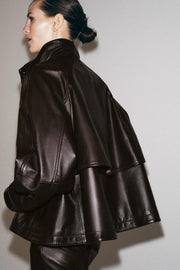Veste bomber 100 % cuir ZW Collection