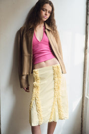 Blazer cintré 100 % cuir