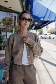 Veste en maille douce