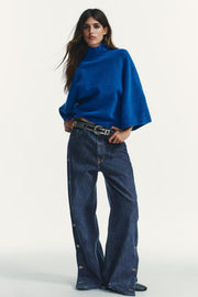 Pull en maille à manches larges