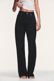 Jean TRF à jambe large taille haute