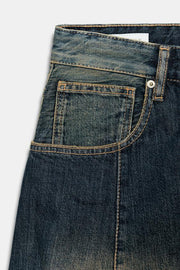 Jean TRF oversize taille mi-haute