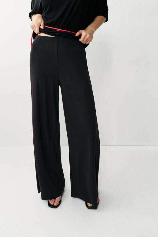 Pantalon palazzo fluide