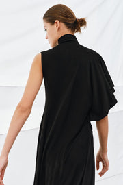 Top asymétrique drapé