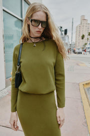 Pull long en maille