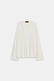Pull en maille à col rond
