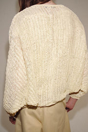 Veste ouverte en maille