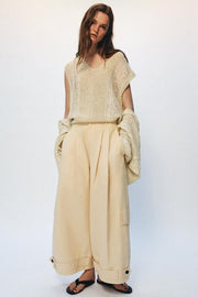 Veste ouverte en maille