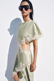 Robe à découpes en dentelle ZW Collection