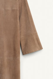 Manteau 100 % cuir suédé Édition limitée
