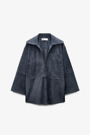 Chemise à poche en cuir suédé Édition limitée