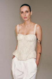 Top corset en dentelle ZW Collection