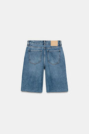 Bermuda Z1975 en denim taille mi-haute