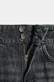 Jean Z1975 à jambe large taille haute