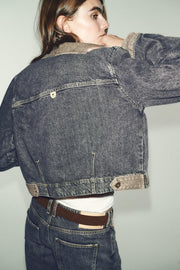 Blouson Z1975 contrasté en denim