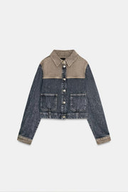 Blouson Z1975 contrasté en denim