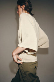 Pull oversize en maille