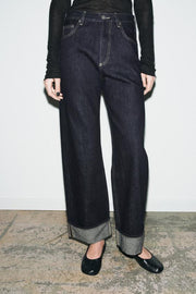 Jean ZW Collection baggy taille mi-haute