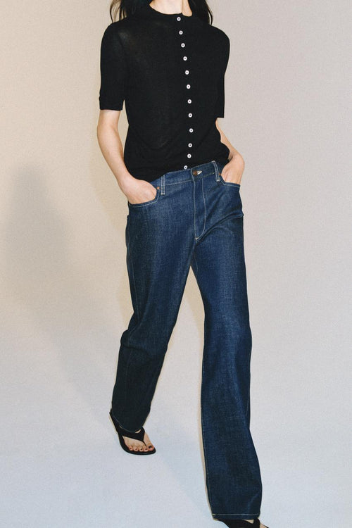 Jean ZW Collection droit taille haute