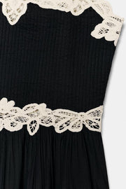 Top en dentelle contrastée ZW Collection