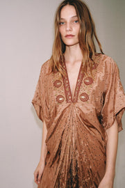 Robe brodée à perles ZW Collection Édition limitée
