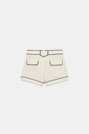 Short à surpiqûres ZW Collection