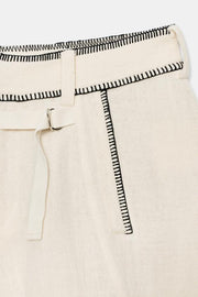 Short à surpiqûres ZW Collection