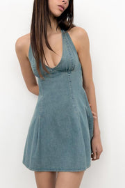 Robe mini dos-nu