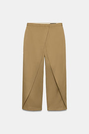 Pantalon à plis sur le devant ZW Collection