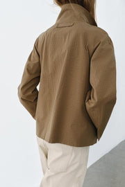 Veste réversible à carreaux ZW Collection