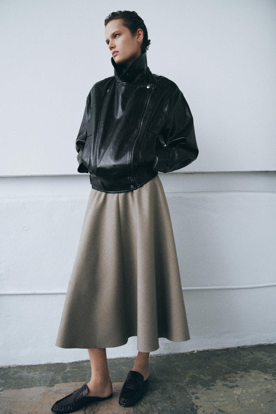 Veste effet cuir ZW Collection